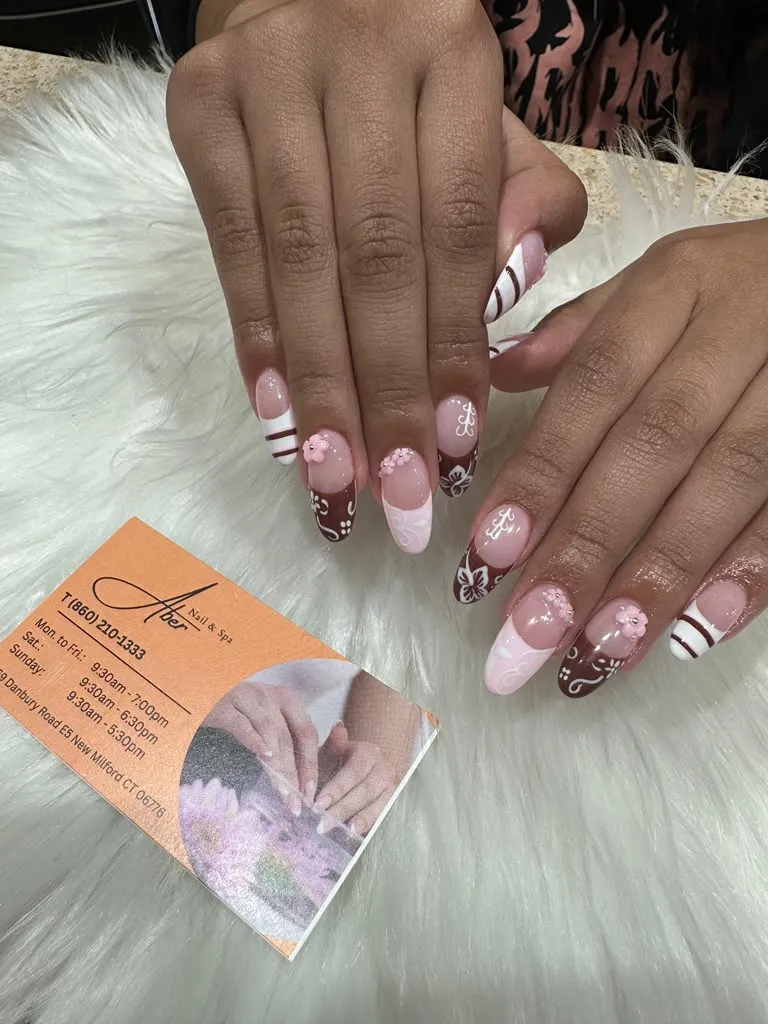 Spa manicure with hand mask in Connecticut